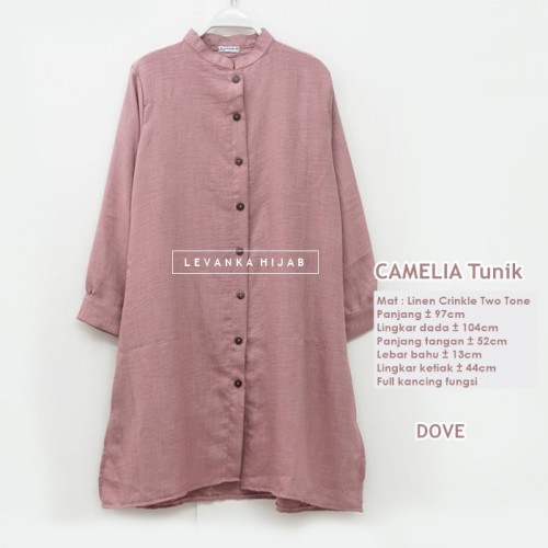 Camelia-003 Tunik Linen Crinkle